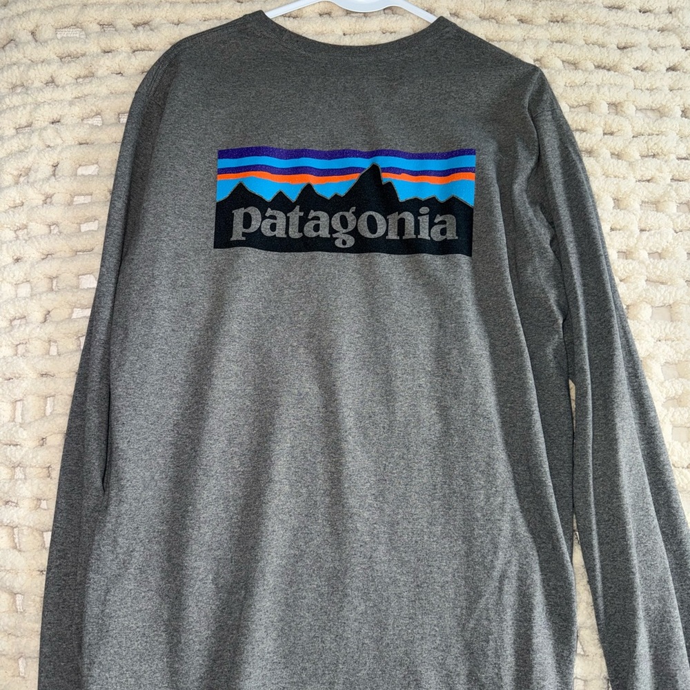 Men’s Patagonia Gray Long Sleeve